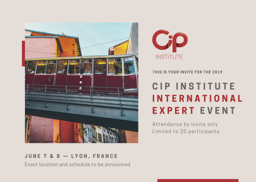 CIP Institute International Expert Event